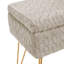 Anabella 48cm Rectangle Upholstered Storage Ottoman Vanity Stool-1246898080