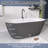 Bathtubs 67'' x 29.5'' Soaking Acrylic Bathtub
