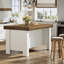 Table pour îlot de cuisine 55 po avec rangement et sièges-260442509