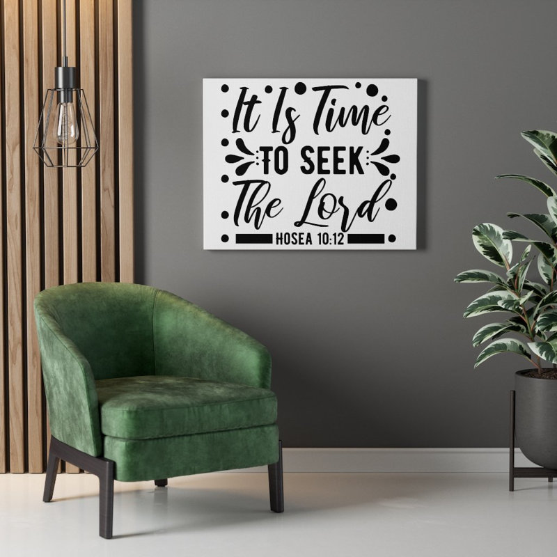 Time To Seek - Wrapped Canvas Print, 61cm H x 76cm W