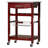 Macy Rolling Granite Kitchen Cart with Utility Drawer & Basket-38674090-128495254