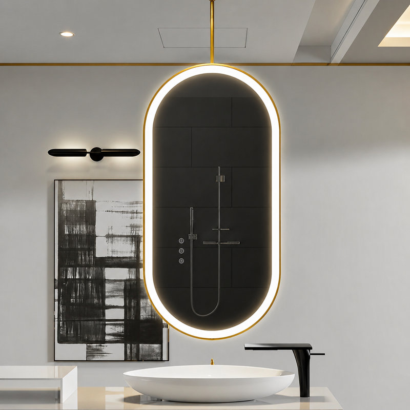 Miroir en verre DEL Paris Paris