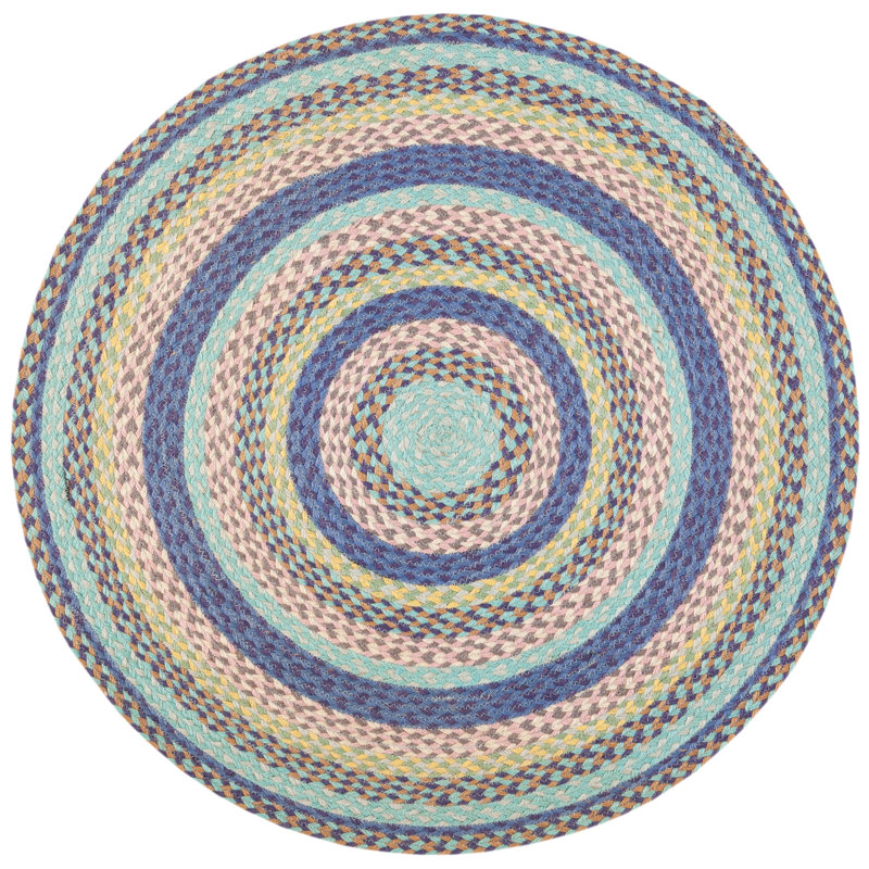 Etrella Hand Woven Jute Rug, Round 6'