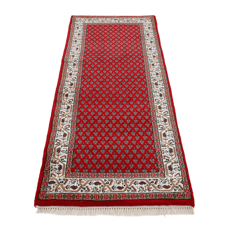 Oriental Wool Hand Woven Area Rug, Runner 80 x 250cm