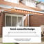 Ebern Designs Polyester Cover Retractable Patio Awning-1583749080-1583749029