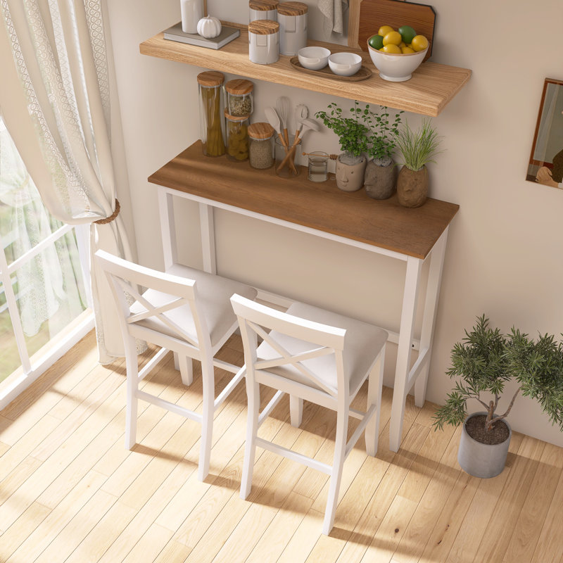 Ensemble de salle à manger 3 pièces, Beige