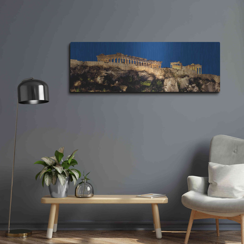 «Hellenic Spotlight» par Larry Malvin, H 16 po x l 48 po