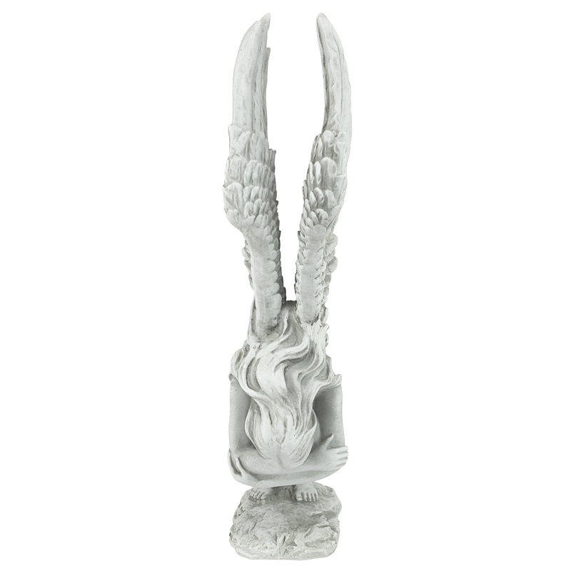 Angel Remembrance and Redemption Statue, 15" H X 4" W X 6.5" D