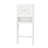 Rauscher Freestanding Over The Toilet Storage Cabinet With Doors and Adjustable Shelf