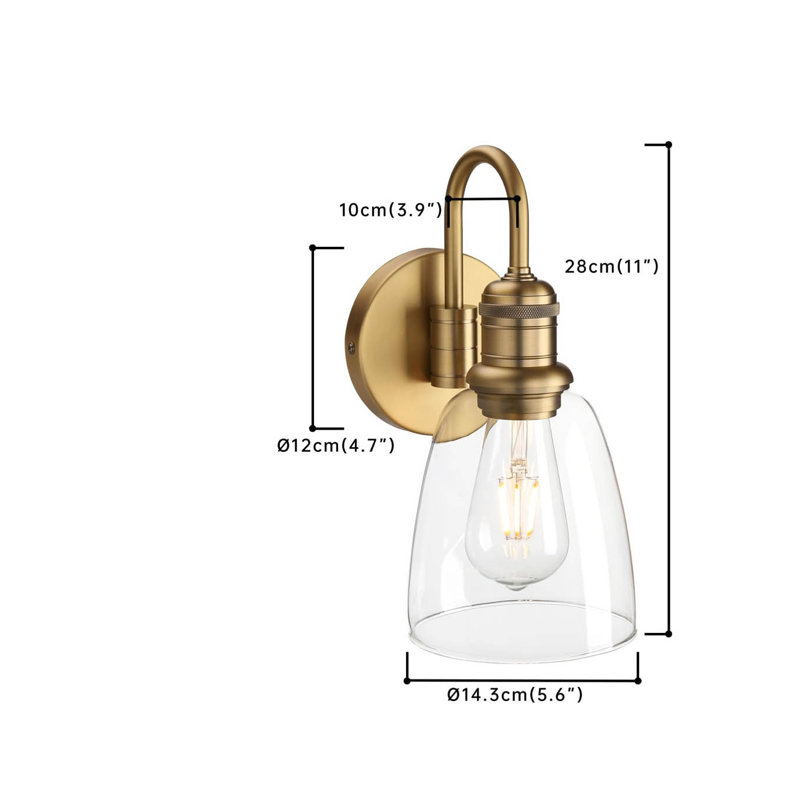 Swing Arm Sconce, Antique