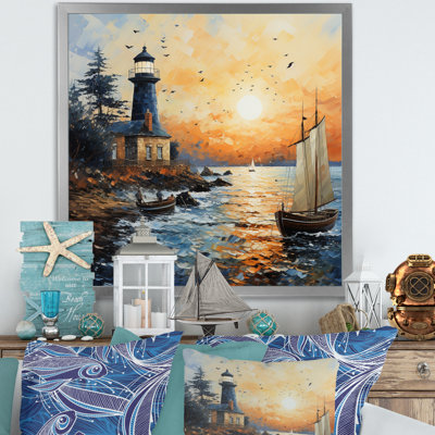 Coastal Port Of Tranquillity IX - Nautical & Beach Wall Art Prints