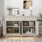 55.12" Sideboard,Buffet table,Dining cabinet with 2 Drawers and 2 Cabinets-1583125361