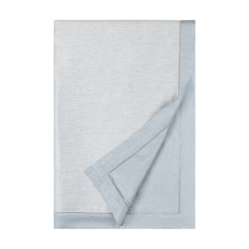 Seychelles Linen Duvet Cover, California King Duvet Cover, White/Coast