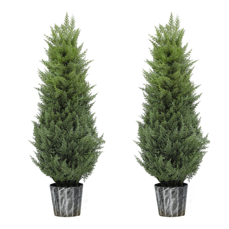 Arbre de Noël artificiel 4 pi avec baies rouges