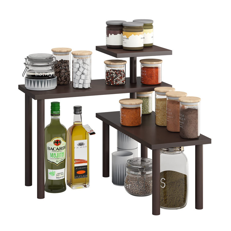 Free-Standing Bamboo Spice Rack Latitude Run