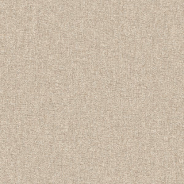 Flourish 10.05m x 53cm Textured Wallpaper Roll, Dark Beige