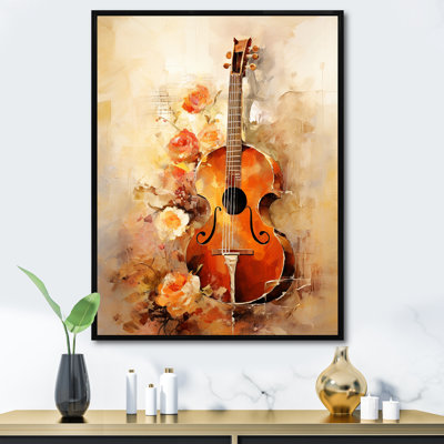 Violon mandoline Melody Sienna Serenade - décoration murale musique