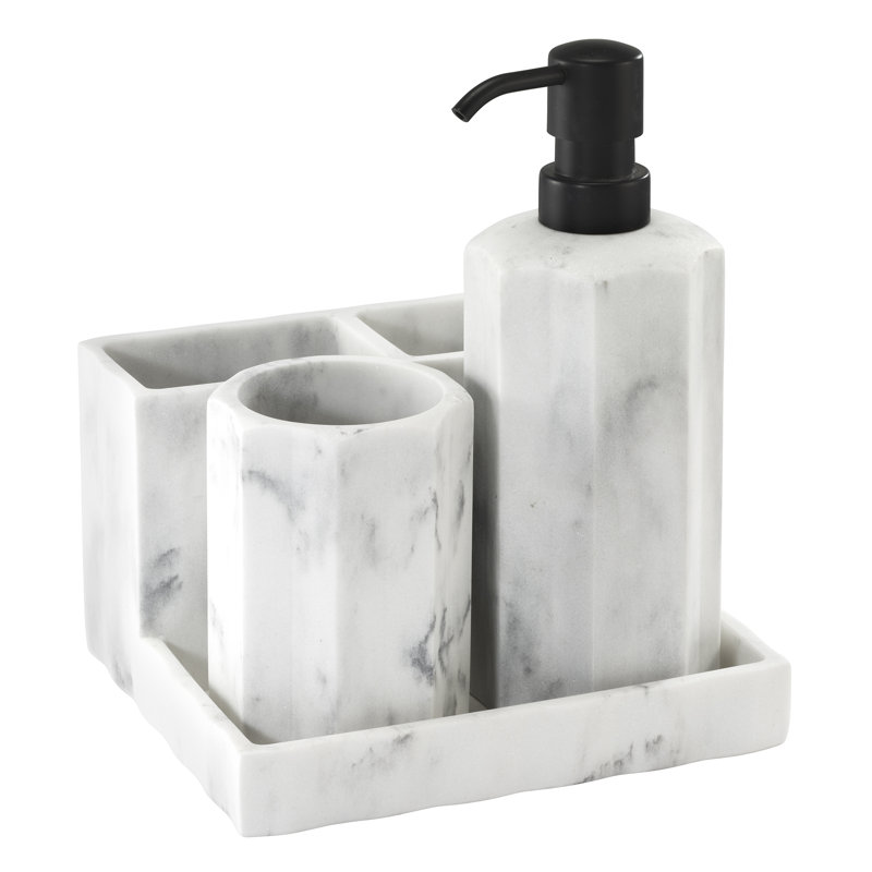 Avanti Bedford 3-Piece Bath Accessory Set