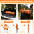 Lightweight Camping Chair For Adults, 300Lbs Capacity Foldable Portable Lawn Chair With Carry Bag, Outdoor Chair For Camping, Lawn, Beach & Travel-13908981