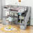 Halchak Kids Twin Loft Bed with Drawers-1464966757