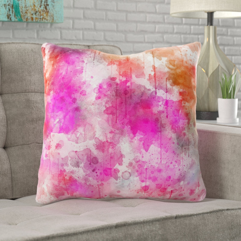 Coussin décoratif Dalewood, Microsuède, Intérieur