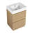 Modern Bathroom Vanities With Undermount Single Sink & 2 Drawer-106757355