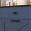 Armoire poubelle double inclinable Farmhouse Blue