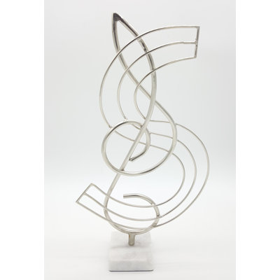 Music Alphabate Sculpture