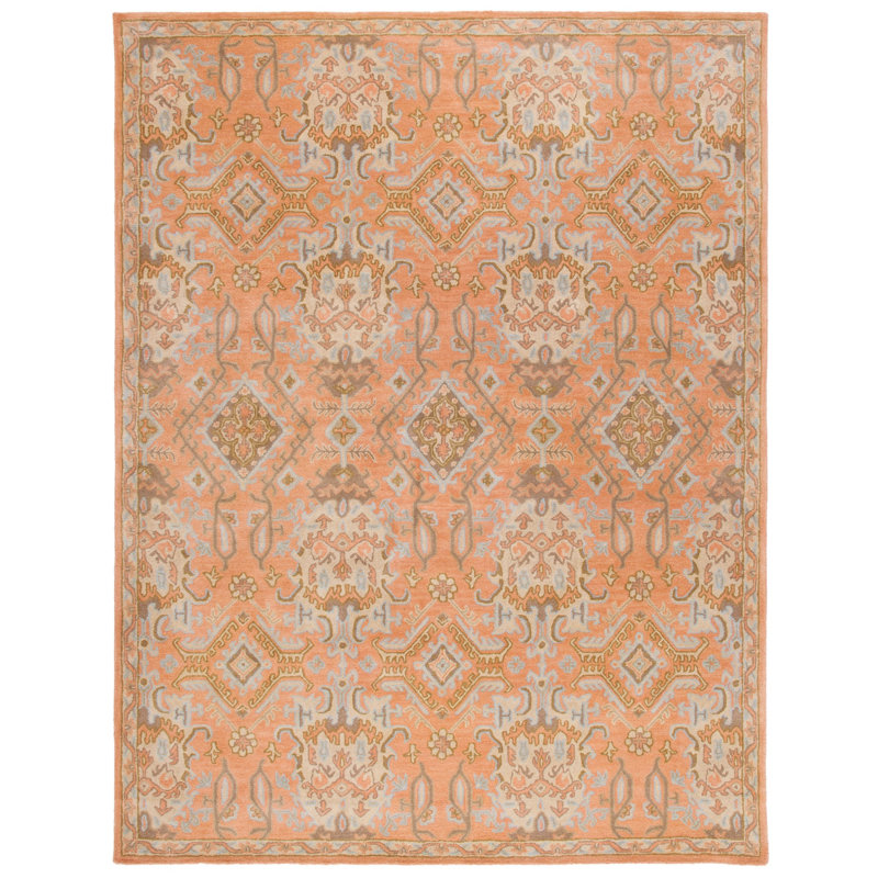 Kouerga bWool Oriental Rug, Rectangle 8'9" x 12'