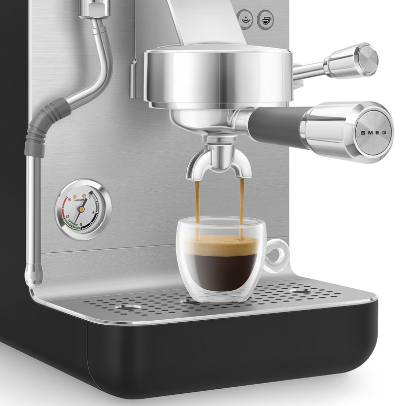 Espresso Manual Coffee Machine, Black