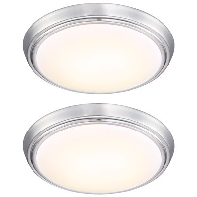 Emanda Dimmable LED Flush Mount(Set of 2)