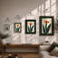 Bloom Mid-Century - Framed Print-1792325472-1792325473