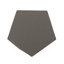 Table d'appoint Apollo en béton léger avec design géométrique pour l'extérieur et l'intérieur-1129610681-1129610683