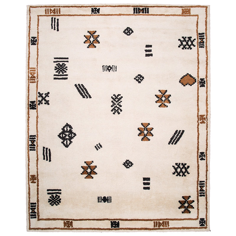 Samsun Moroccan Wool Rug, Rectangle 8' x 10'