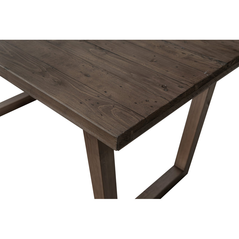 Ensemble de table de salle à manger en bois massif, table de salle à manger extensible Farmhouse et chaise Windsor pour salle à manger / cuisine