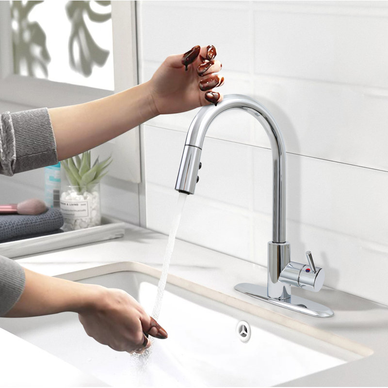 Highcraft Kitchen Faucet, Chrome