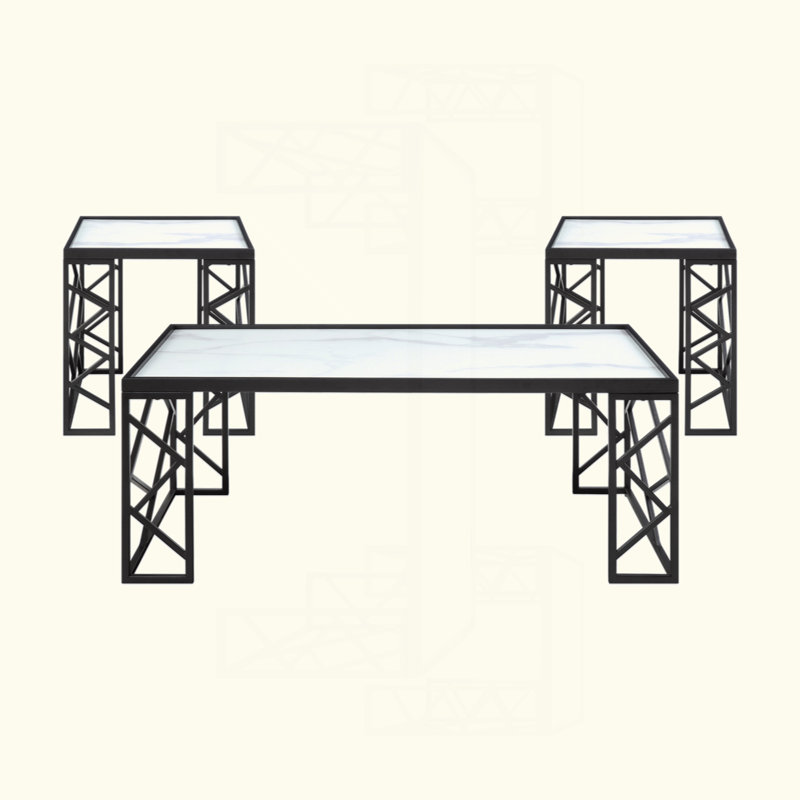 Occasional 3Pc Tables Set