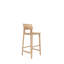 N Solid Wood Bar Stool