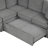 108.7" Sectional Sofa Convertible Pull-out Sofa Bed-366542712