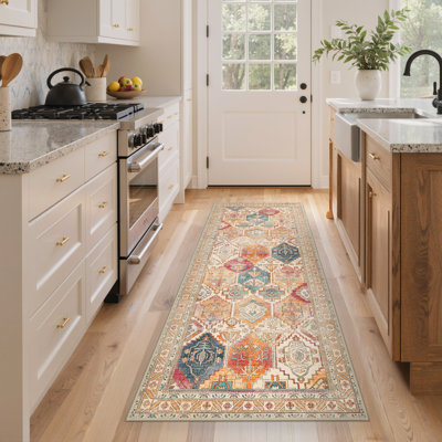 Machine Printed Area Rug