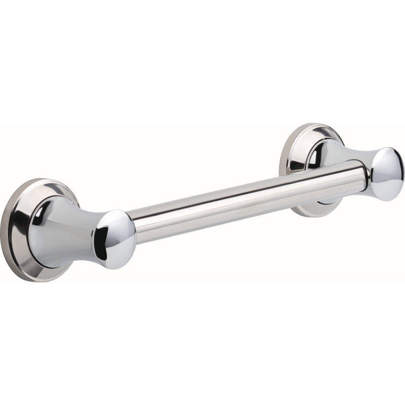 Bath Safety 12" Grab Bar, Chrome
