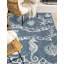 Tapis contemporain bleu marine Aycan-580877683