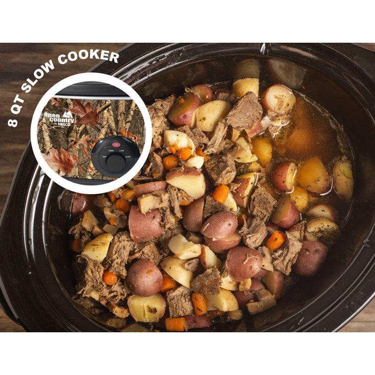 Open Country 8 qt Camouflage Slow Cooker by Open Country at Fleet Farm