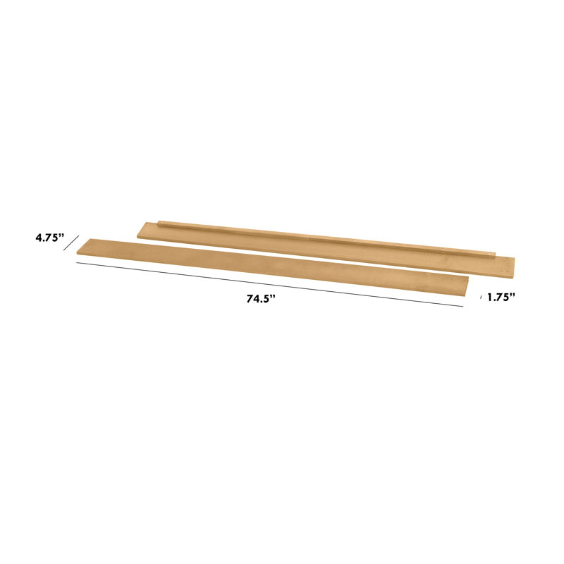 Rails pour lit double, Miel