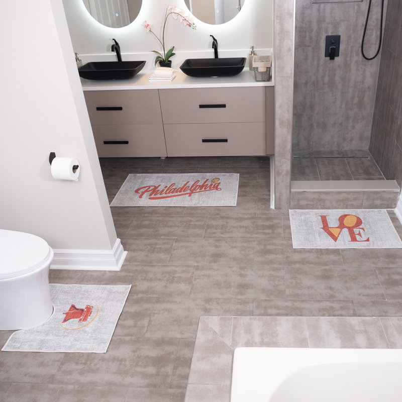 Ensemble de tapis pour salle de bain 3 pièces, Philadelphie