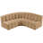 Hirah Upholstered Curved Sectional Reversible-89266560
