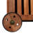 Loon Peak Shavarsh Water Resistant Wood Deck Box in Brown