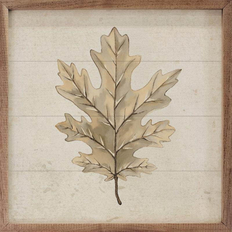 Oak Leaf, 12" H x 12" W