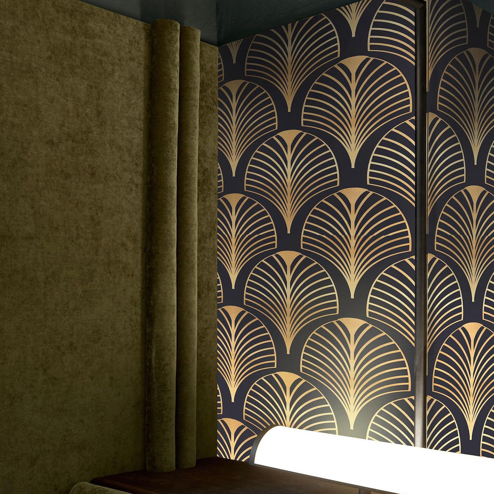 Modern Art Deco Wallpaper for Walls | Think Noir Wallpaper –  ThinkNoirWallpaper