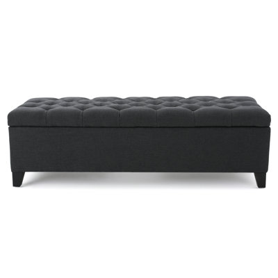 Banc de rangement en tissu Amalfi